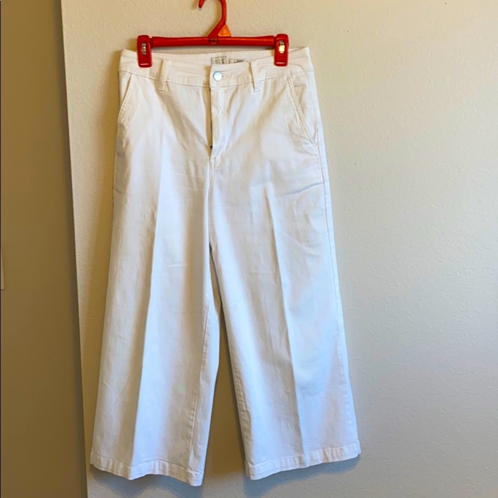 a new day Elastizado Wide Leg High Rise Crop